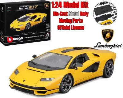 Maquette lamborghini countach model kit 1:24